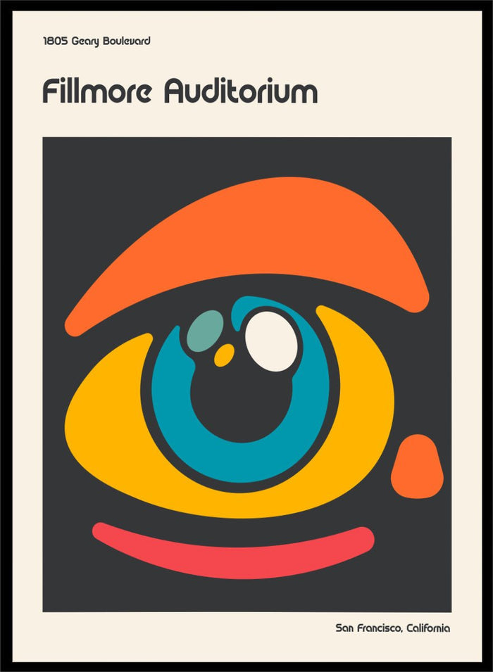 Retrodrome - Colorful Abstract Eye Art Print_Sugar & Canvas_Retrodrome