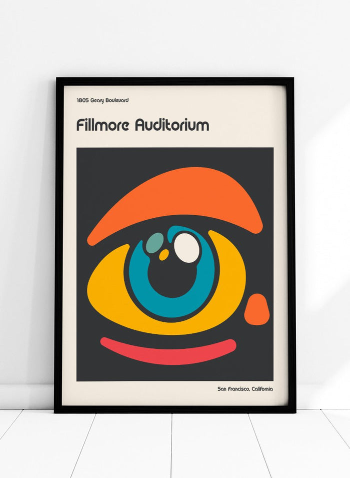 Retrodrome - Colorful Abstract Eye Art Print_Sugar & Canvas_Retrodrome