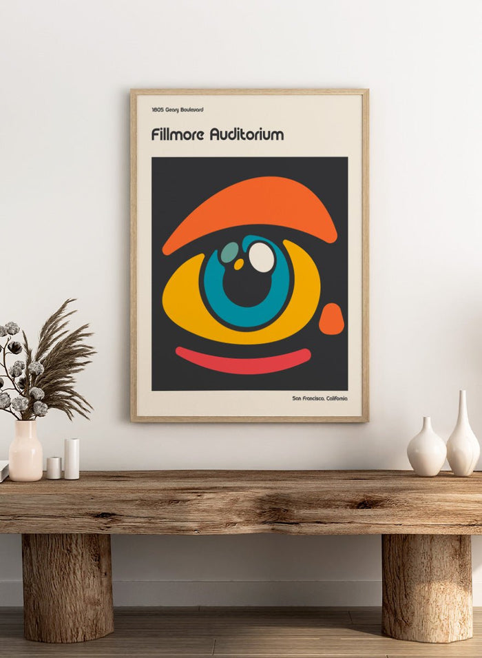 Retrodrome - Colorful Abstract Eye Art Print_Sugar & Canvas_Retrodrome