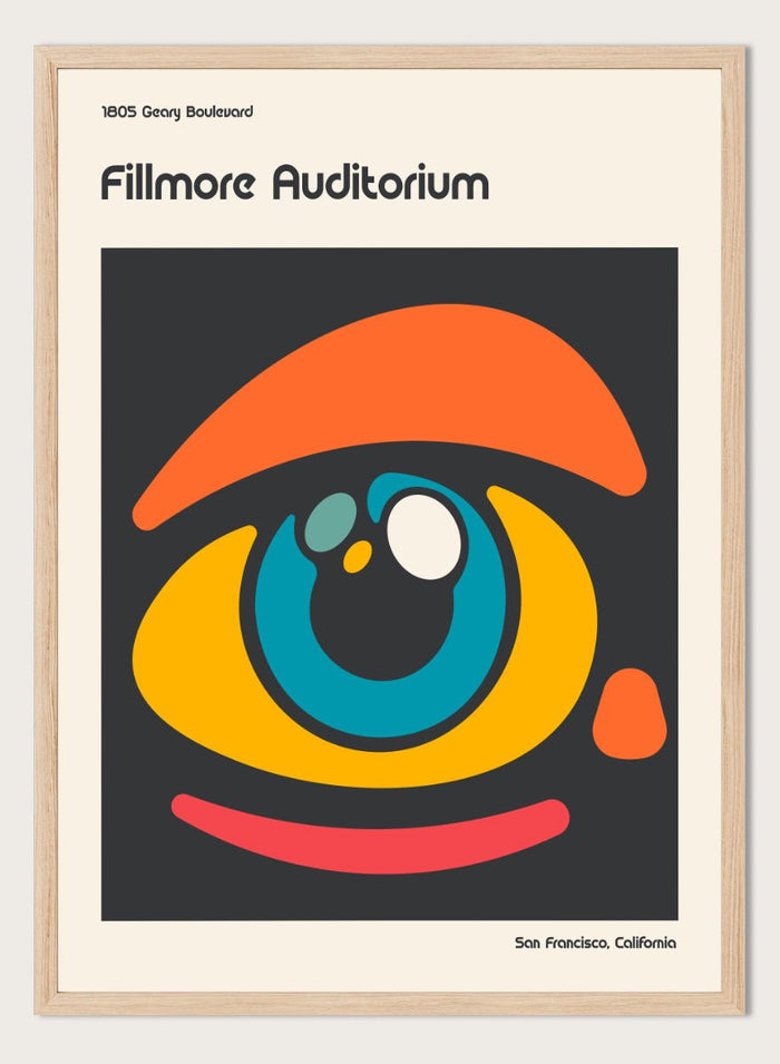 Retrodrome - Colorful Abstract Eye Art Print_Sugar & Canvas_Retrodrome