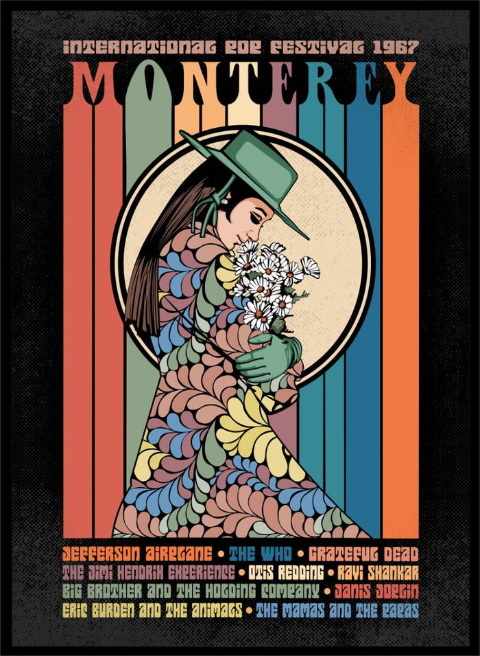 Retrodrome - Flower Child Festival Art Print_Sugar & Canvas_Retrodrome