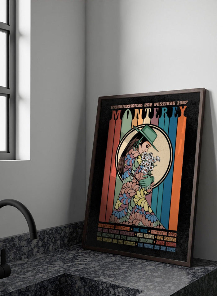 Retrodrome - Flower Child Festival Art Print_Sugar & Canvas_Retrodrome