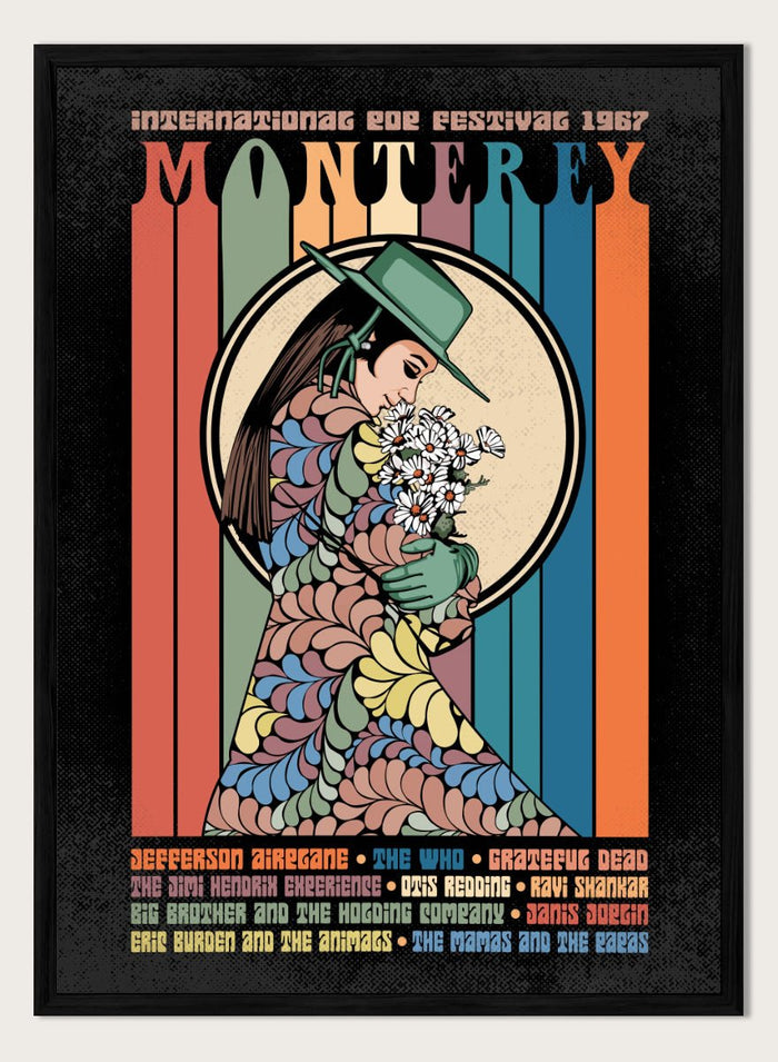 Retrodrome - Flower Child Festival Art Print_Sugar & Canvas_Retrodrome