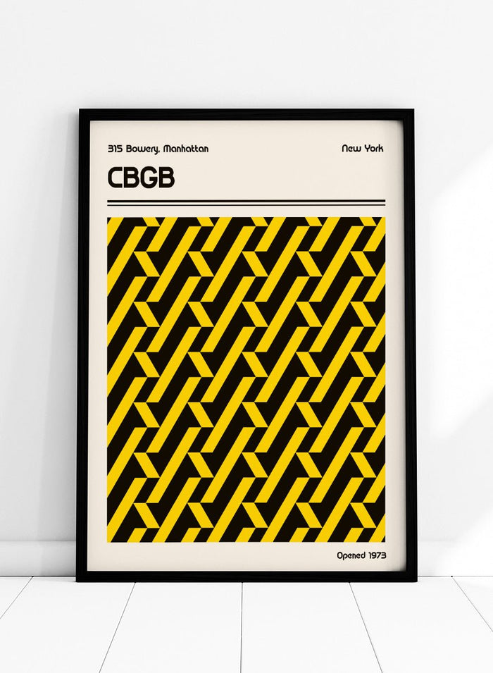 Retrodrome - Geometric Optical Illusion Art Print_Sugar & Canvas_Retrodrome