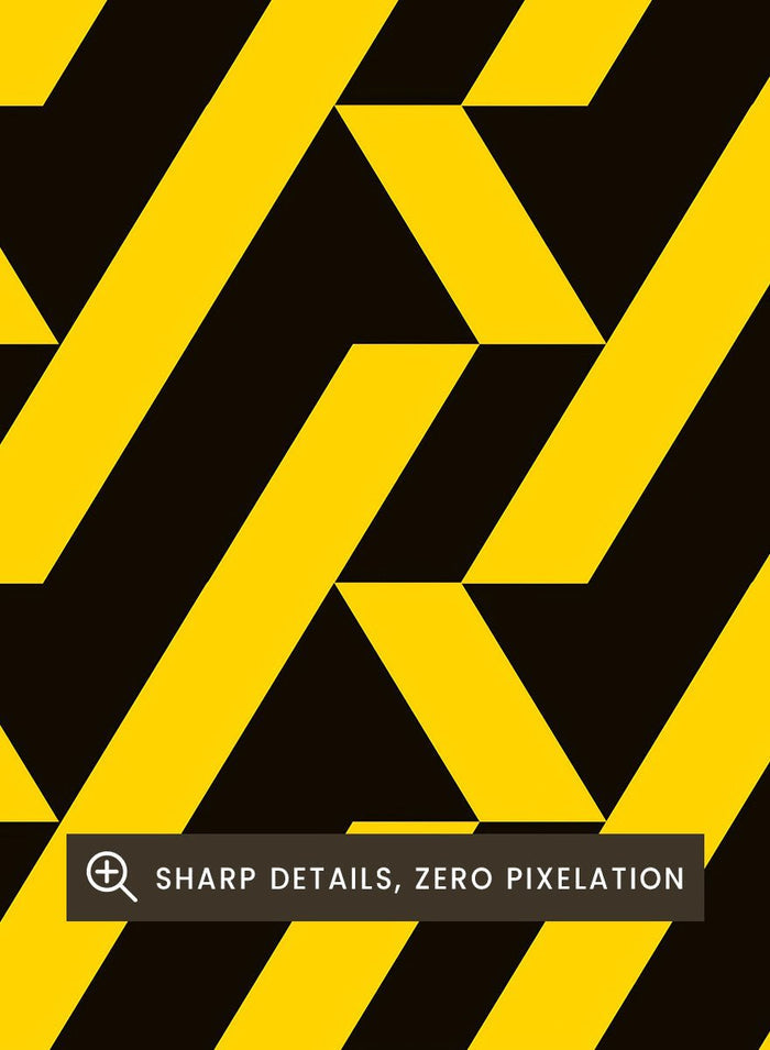 Retrodrome - Geometric Optical Illusion Art Print_Sugar & Canvas_Retrodrome