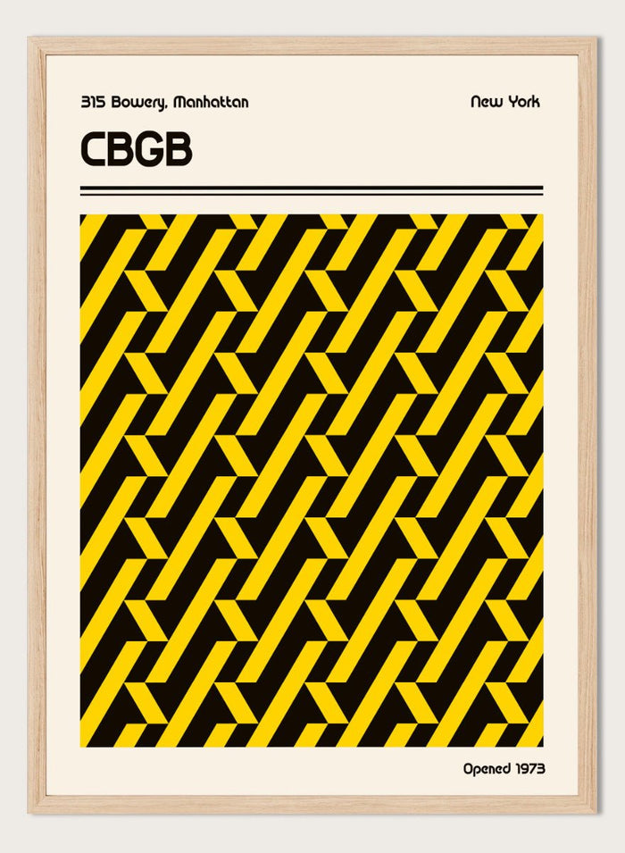 Retrodrome - Geometric Optical Illusion Art Print_Sugar & Canvas_Retrodrome