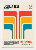 Retrodrome - Joshua Tree Retro Desert Art Print_Sugar & Canvas_Retrodrome