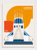 Retrodrome - Modern Liverpool Cathedral Art Print_Sugar & Canvas_Retrodrome