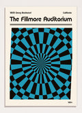 Retrodrome - Psychedelic Checkerboard Vortex Art Print_Sugar & Canvas_Retrodrome