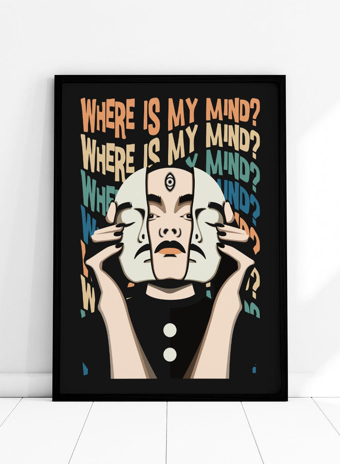 Retrodrome - Questioning My Identity Art Print_Sugar & Canvas_Retrodrome