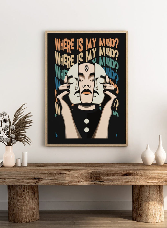 Retrodrome - Questioning My Identity Art Print_Sugar & Canvas_Retrodrome