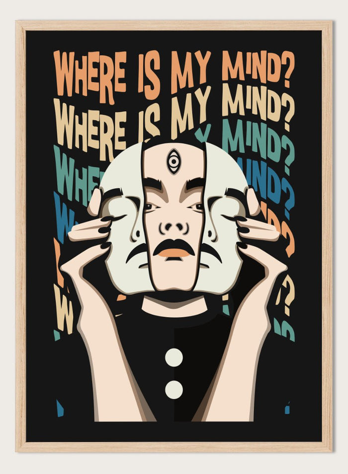 Retrodrome - Questioning My Identity Art Print_Sugar & Canvas_Retrodrome