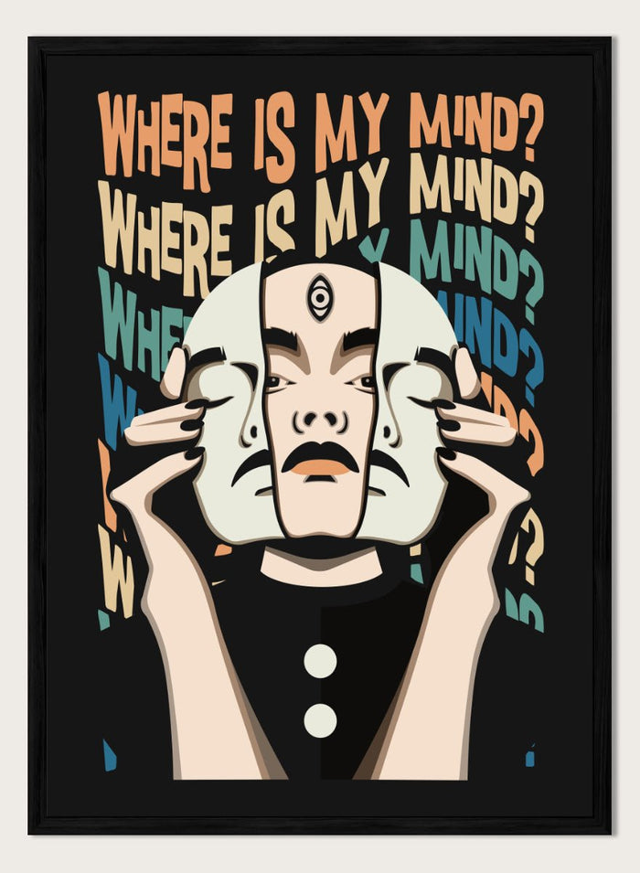 Retrodrome - Questioning My Identity Art Print_Sugar & Canvas_Retrodrome
