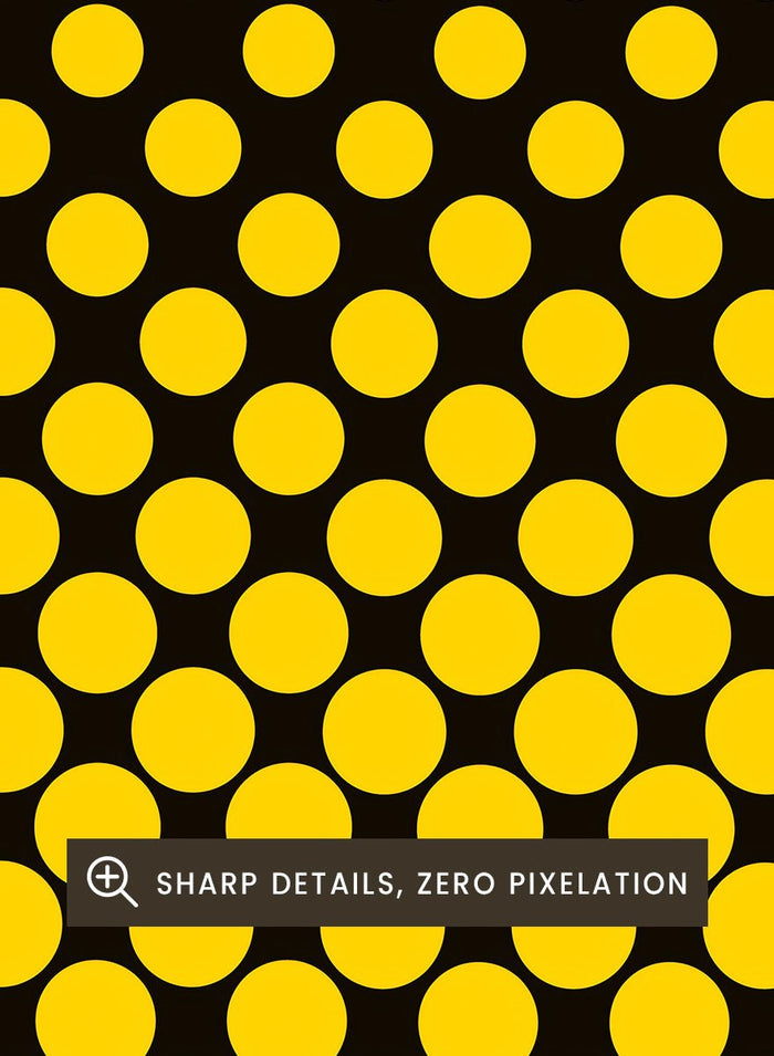 Retrodrome - Retro Cafe Wha Dots Art Print_Sugar & Canvas_Retrodrome