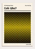 Retrodrome - Retro Cafe Wha Dots Art Print_Sugar & Canvas_Retrodrome