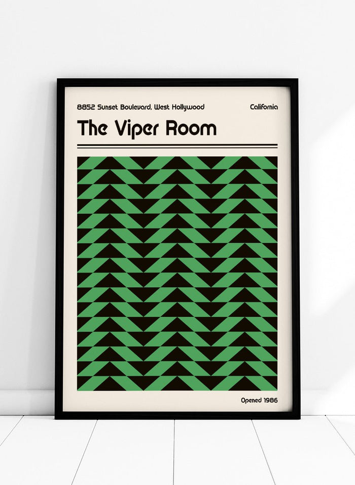 Retrodrome - Retro Sunset Chevron Art Print_Sugar & Canvas_Retrodrome