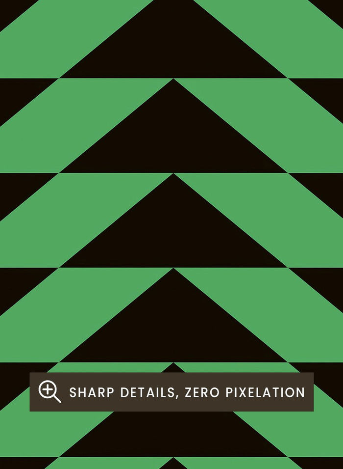 Retrodrome - Retro Sunset Chevron Art Print_Sugar & Canvas_Retrodrome