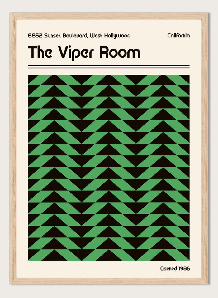 Retrodrome - Retro Sunset Chevron Art Print_Sugar & Canvas_Retrodrome