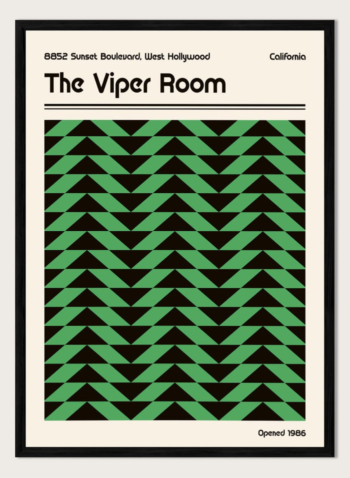 Retrodrome - Retro Sunset Chevron Art Print_Sugar & Canvas_Retrodrome