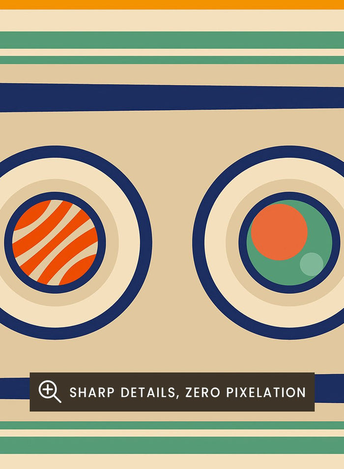 Retrodrome - Sushi Japanese Food Print Art Print_Sugar & Canvas_Retrodrome