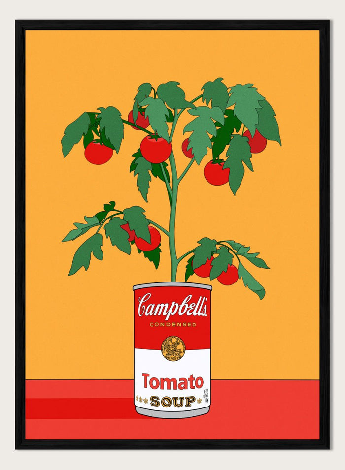 Retrodrome - Vibrant Tomato Plant Art Print_Sugar & Canvas_Retrodrome