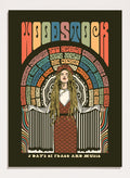 Retrodrome - Woodstock Peace Festival Art Print_Sugar & Canvas_Retrodrome