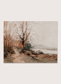 "River Landscape" Art Print_Sugar & Canvas_Eugène Galien-Laloue