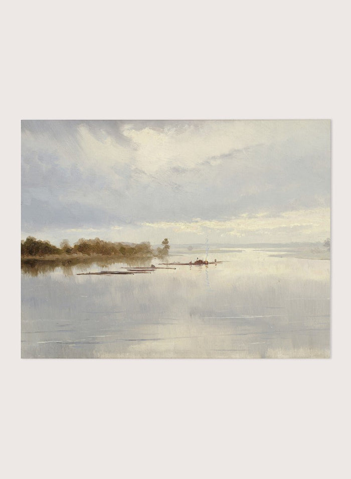 "River Landscape" Art Print_Sugar & Canvas_Ferdynand Ruszczyc