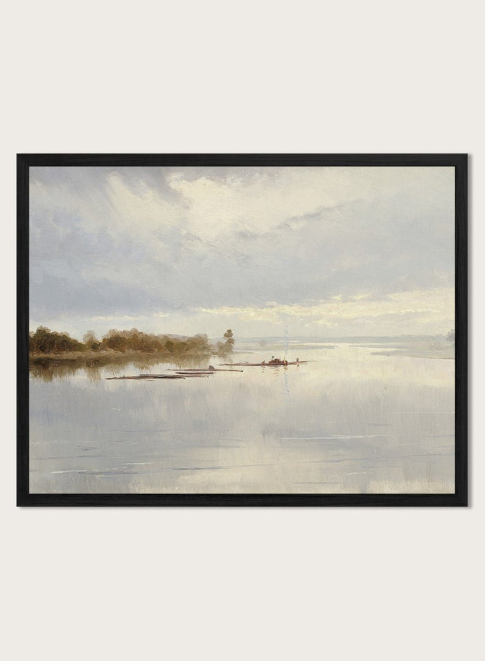 "River Landscape" Art Print_Sugar & Canvas_Ferdynand Ruszczyc