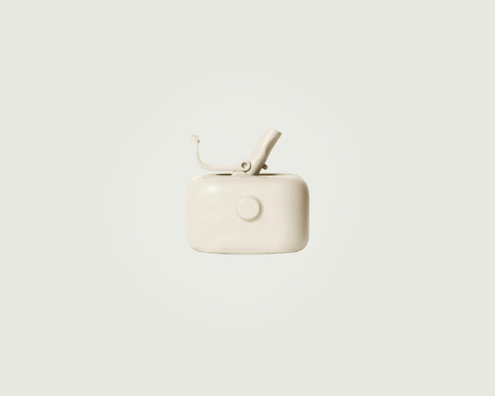 Burrata::Sunnies Flask  robo cap white front