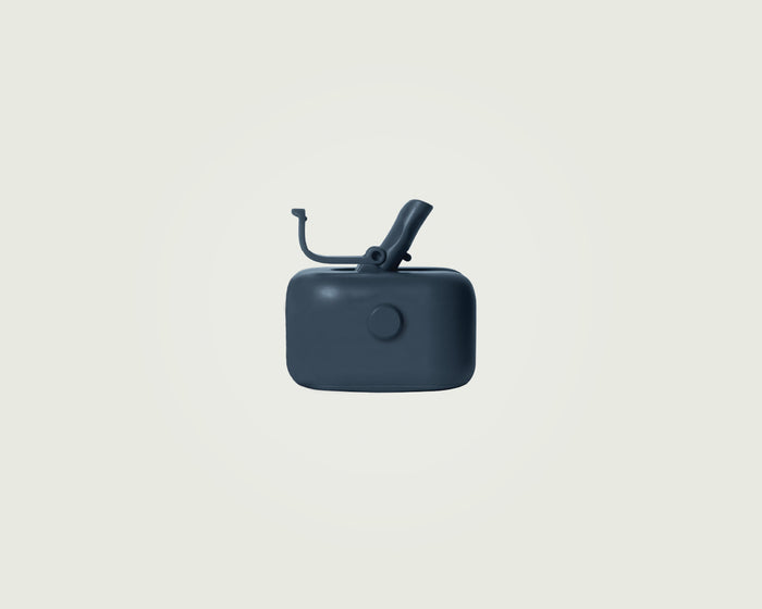 Gulaman::Sunnies Flask  robo cap blue front