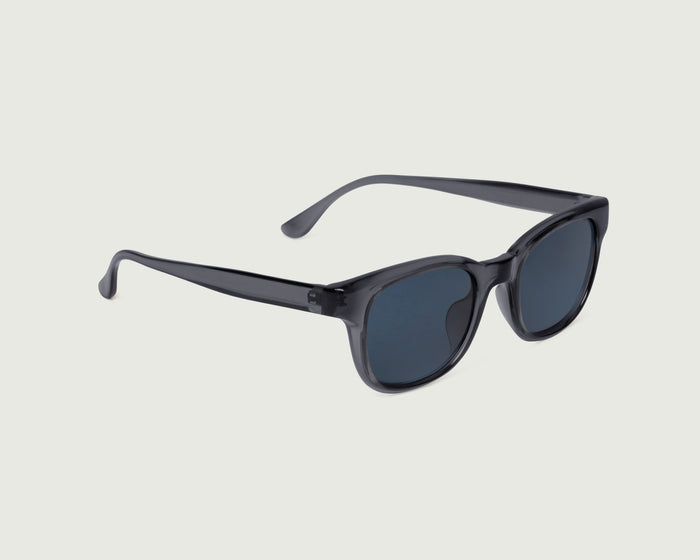 Port::Romeo Sunglasses square blue recycled polyester front diagonal
