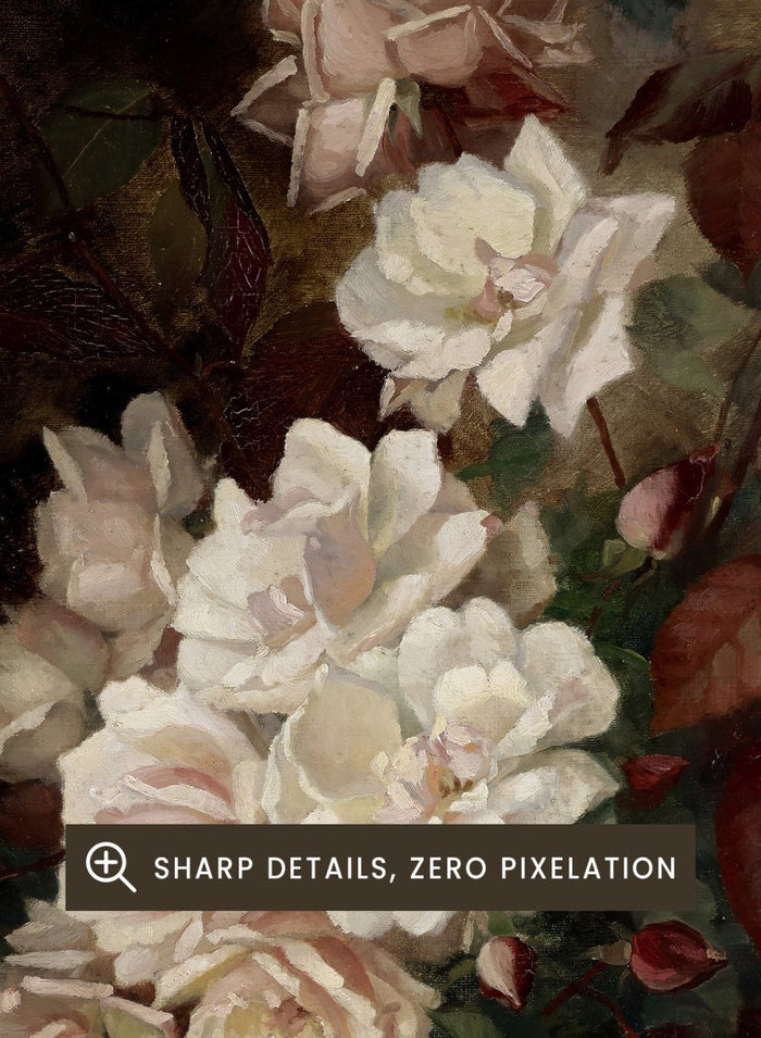 "Rose Bouquet" Art Print_Sugar & Canvas_Marguerite Joseph