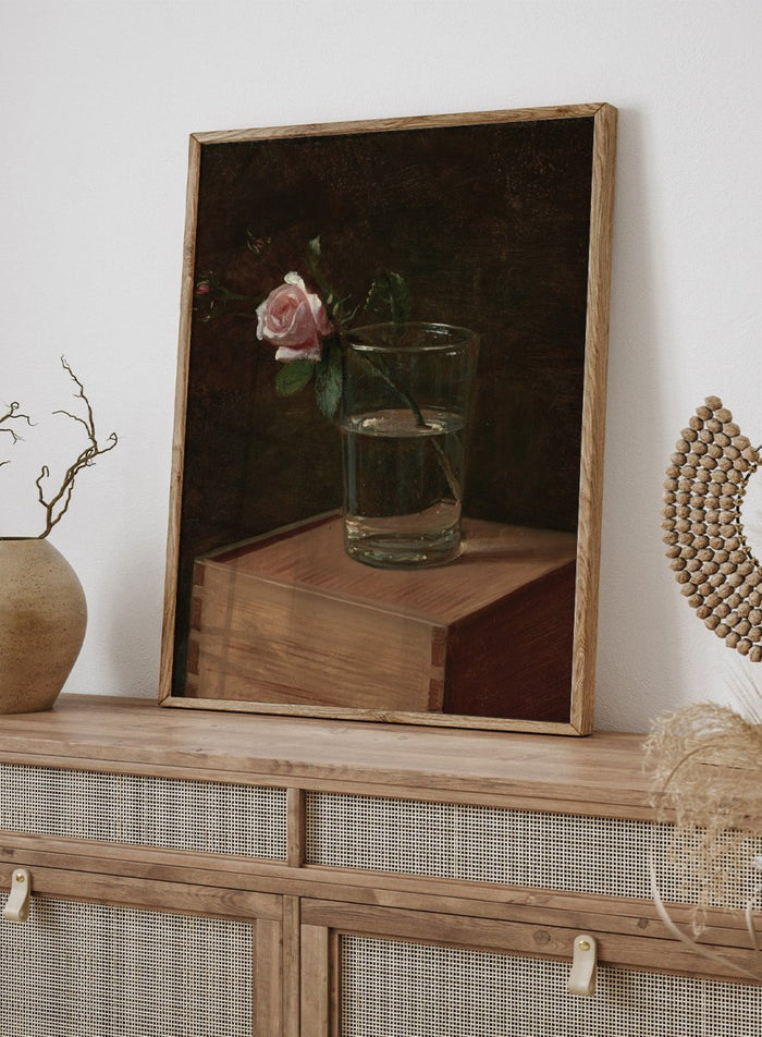 "Rose in a Glass" Art Print_Sugar & Canvas_Franz Krüger