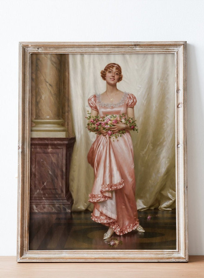 "Roses" Art Print_Sugar & Canvas_Vittorio Reggianini