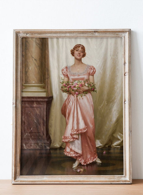 "Roses" Art Print_Sugar & Canvas_Vittorio Reggianini