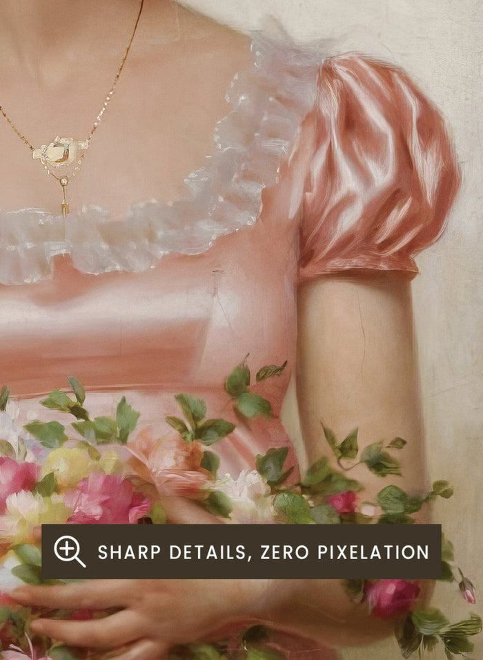 "Roses" Art Print_Sugar & Canvas_Vittorio Reggianini