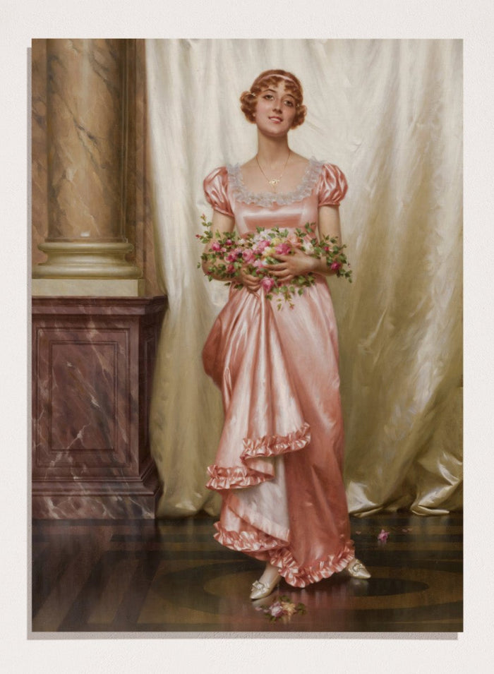 "Roses" Art Print_Sugar & Canvas_Vittorio Reggianini