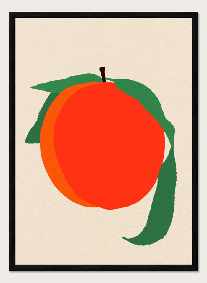 A4/8x12 inches (Framing Available) / Black Wood Frame