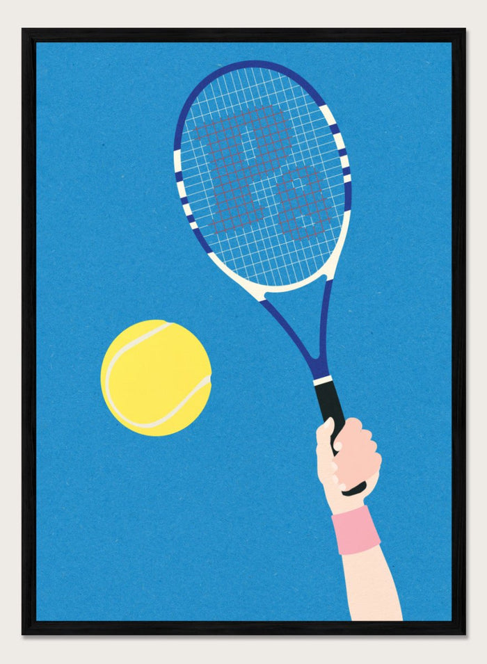 A4/8x12 inches (Framing Available) / Black Wood Frame
