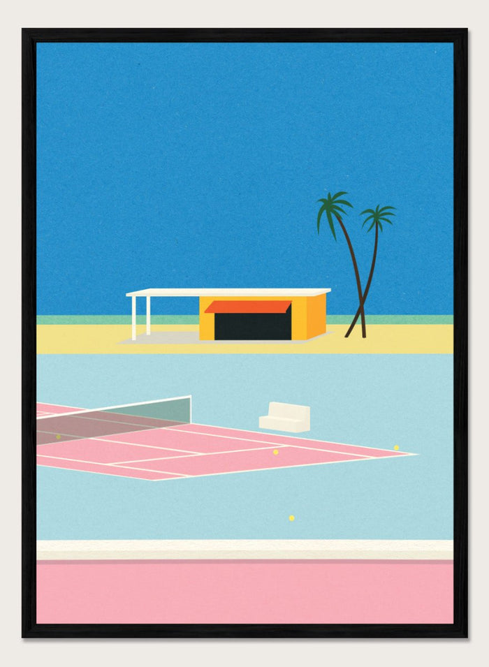 A4/8x12 inches (Framing Available) / Black Wood Frame
