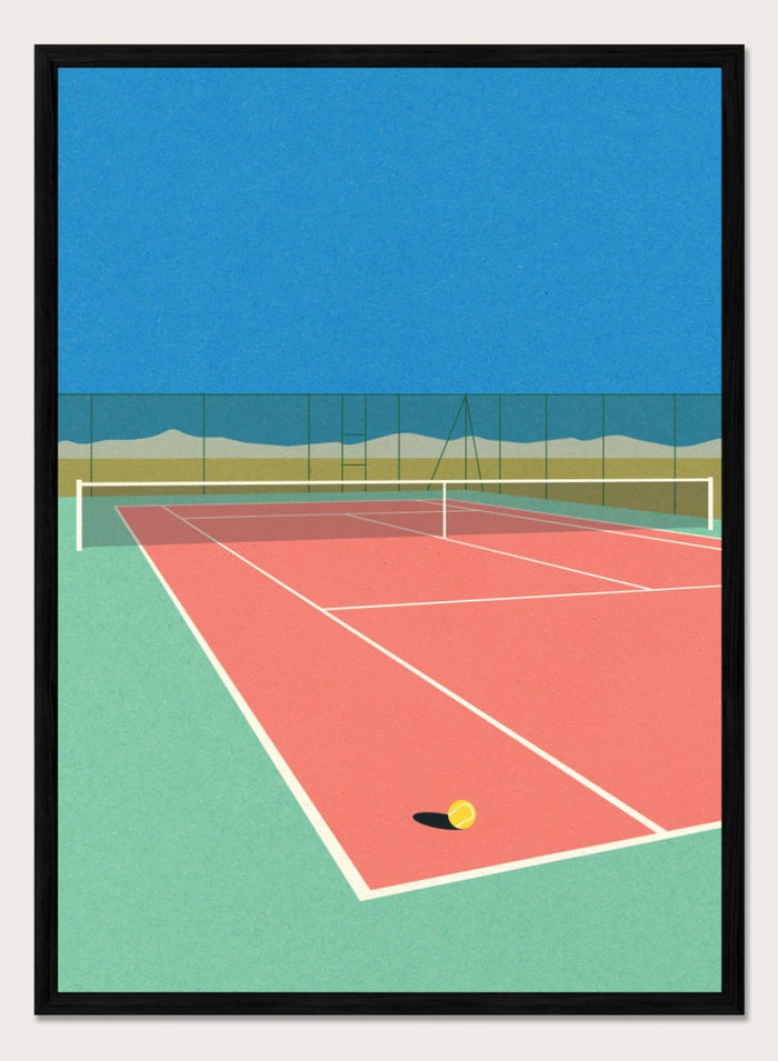 A4/8x12 inches (Framing Available) / Black Wood Frame