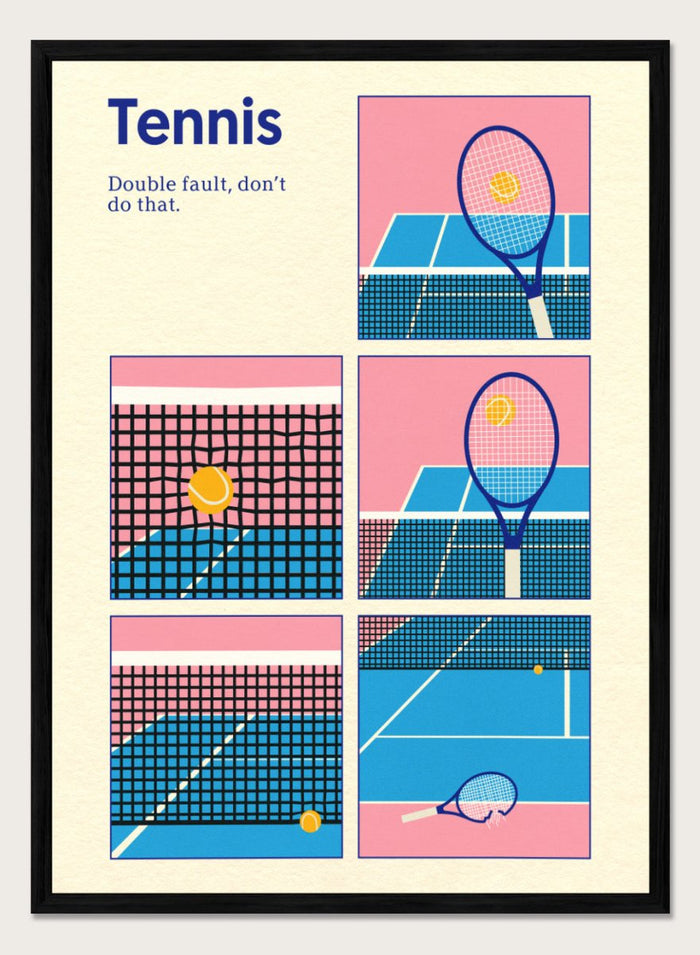 A4/8x12 inches (Framing Available) / Black Wood Frame