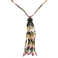 Royal Collection Tourmaline Tassel Necklace