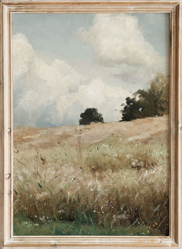 "Sädesfält, Landscape Study" Art Print_Sugar & Canvas_Gustaf Rydberg