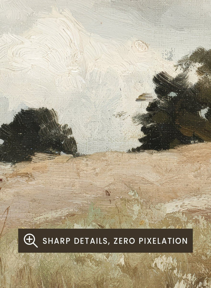 "Sädesfält, Landscape Study" Art Print_Sugar & Canvas_Gustaf Rydberg