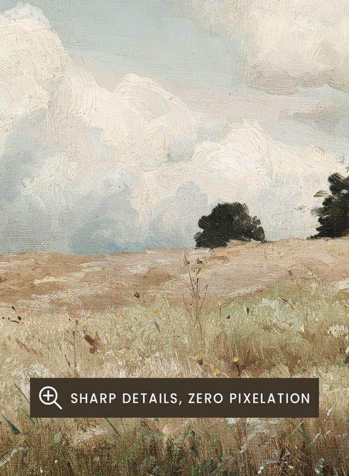 "Sädesfält, Landscape Study" Art Print_Sugar & Canvas_Gustaf Rydberg