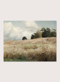 "Sädesfält, Landscape Study" Art Print_Sugar & Canvas_Gustaf Rydberg