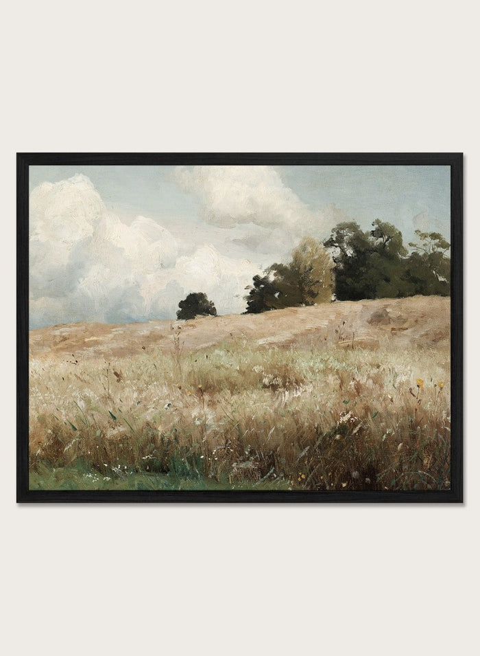 "Sädesfält, Landscape Study" Art Print_Sugar & Canvas_Gustaf Rydberg
