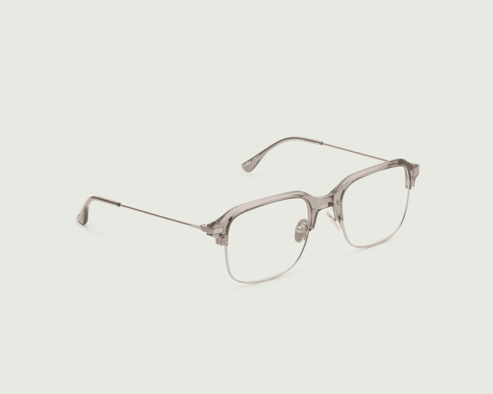 Cove::Sadie Eyeglasses Square Brown castor seed front diagonal